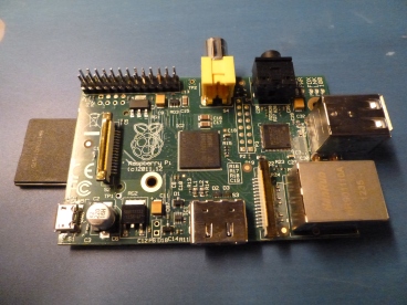 the Raspberry Pi as taken with the new camera
