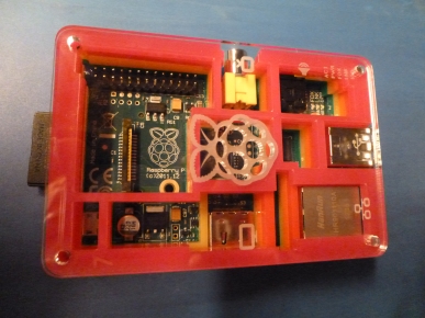 The PiBow Case for my Raspberry Pi is finished